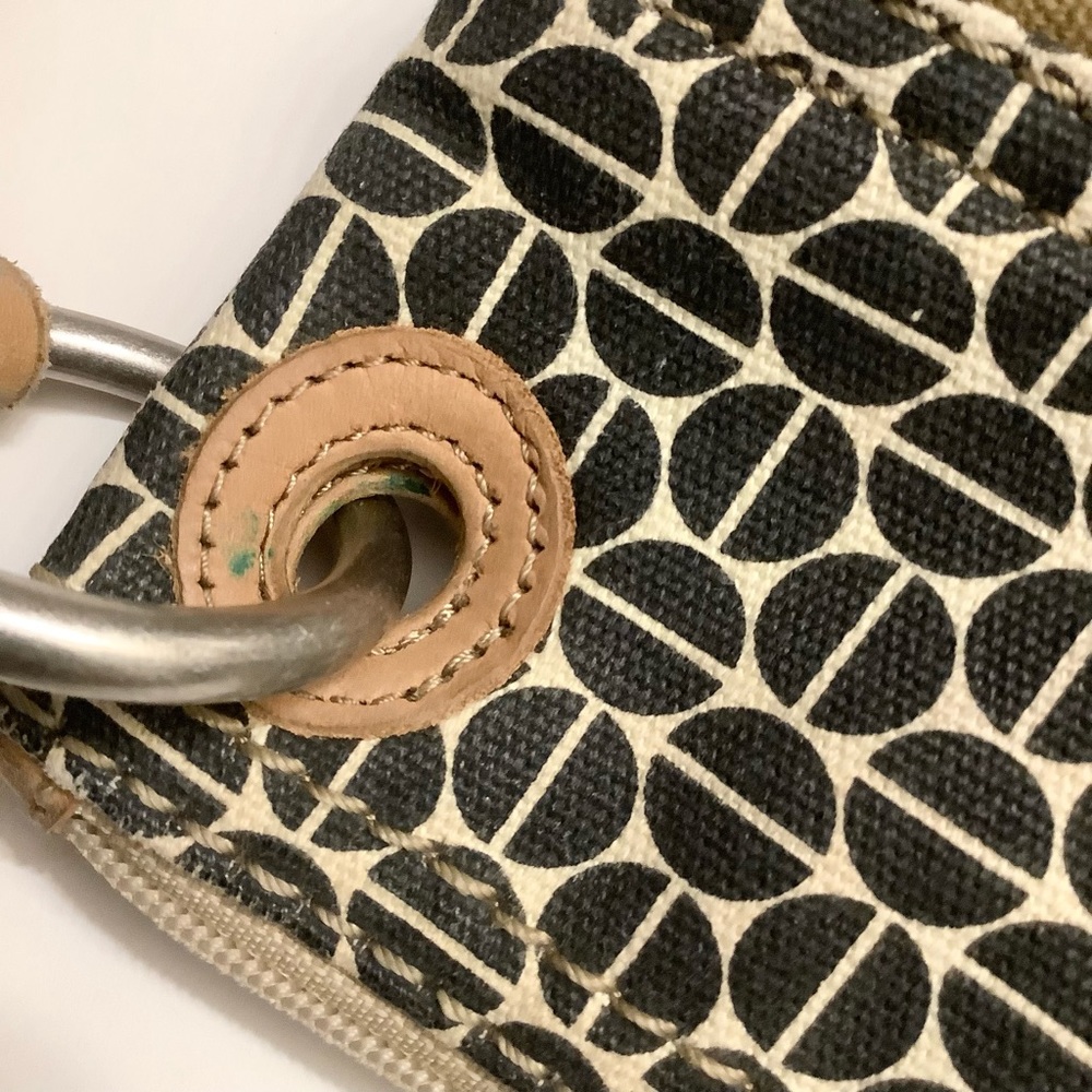 Fossil Key-Per Black Coated Canvas Crossbody Bag - image 7